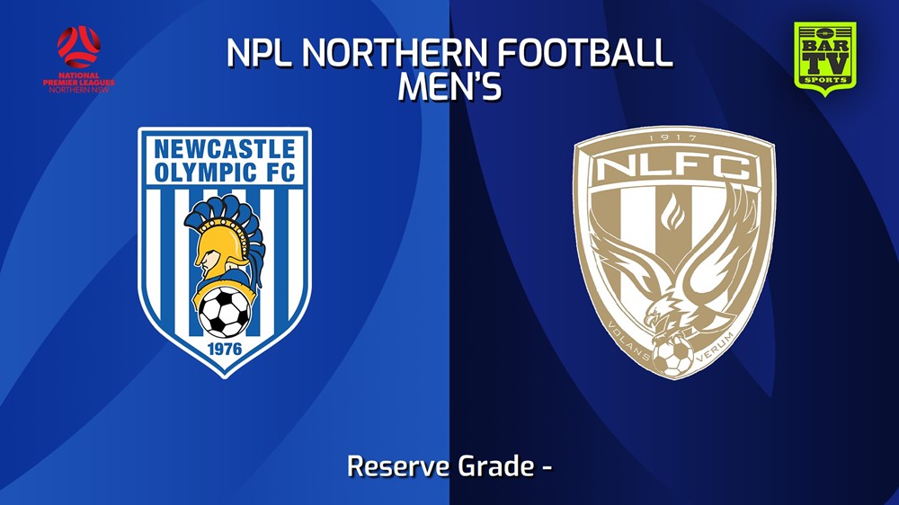 240428-video-NNSW NPLM Res Newcastle Olympic Res v New Lambton FC Res Minigame Slate Image