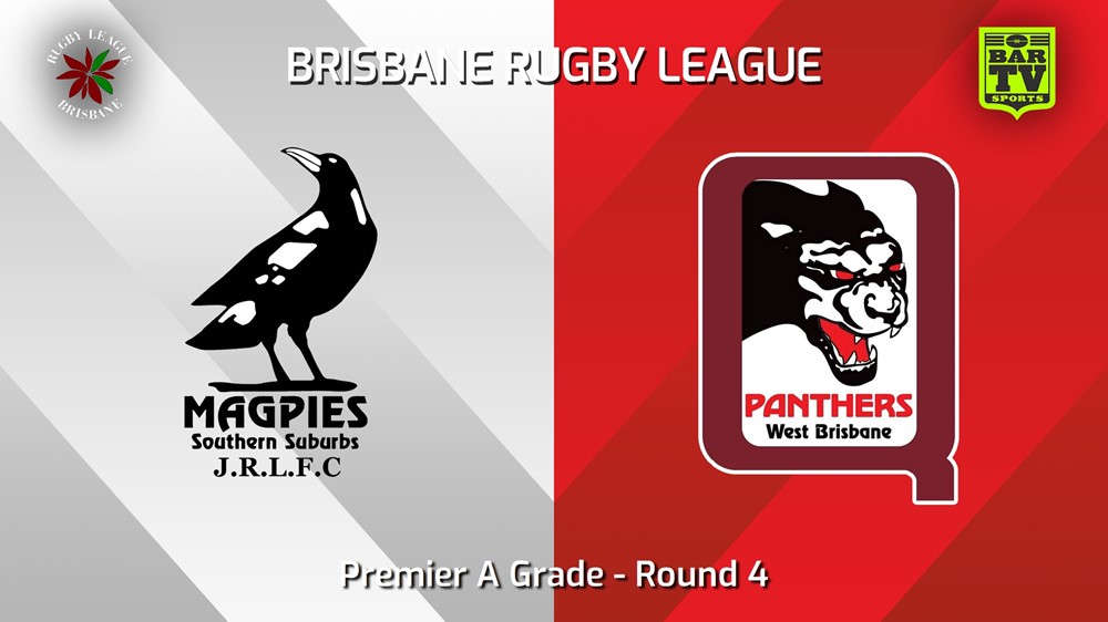 240427-video-BRL Round 4 - Premier A Grade - Southern Suburbs Magpies v West Brisbane Panthers Slate Image