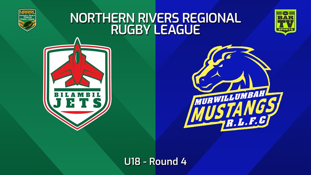 240428-video-Northern Rivers Round 4 - U18 - Bilambil Jets v Murwillumbah Mustangs Minigame Slate Image
