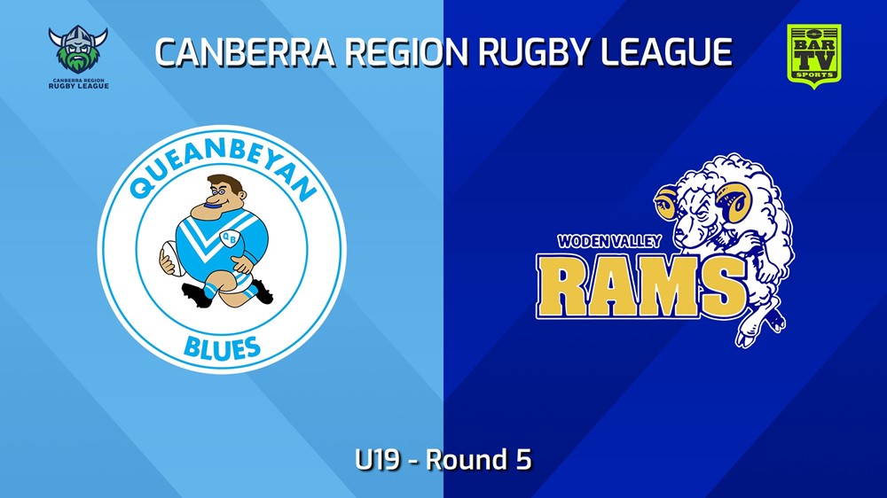 240504-video-Canberra Round 5 - U19 - Queanbeyan Blues v Woden Valley Rams Minigame Slate Image