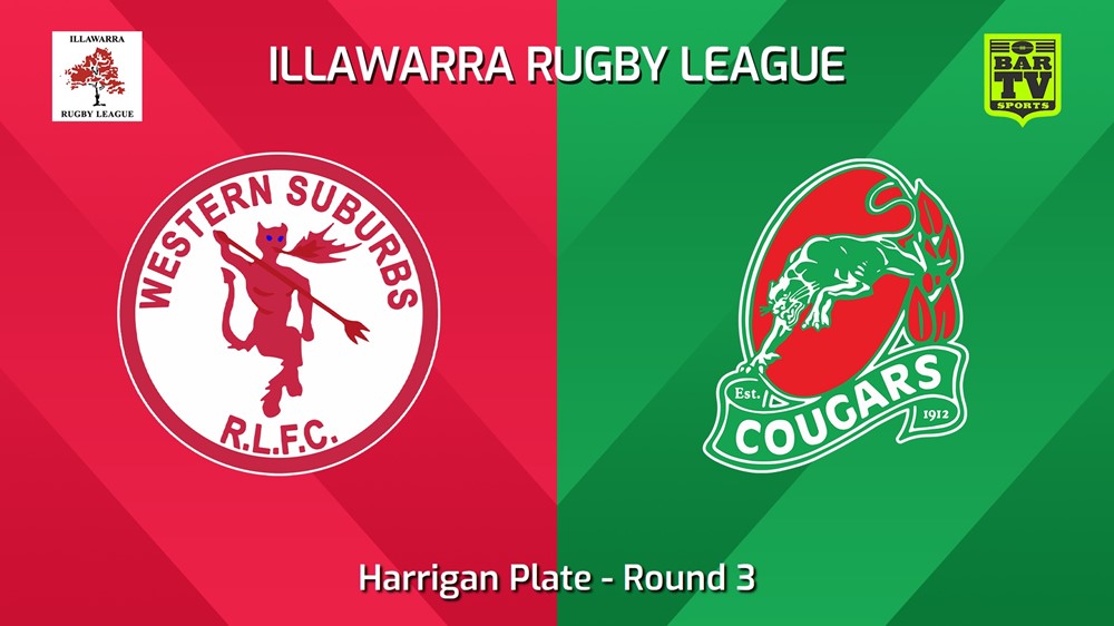 240504-video-Illawarra Round 3 - Harrigan Plate - Western Suburbs Devils v Corrimal Cougars Slate Image