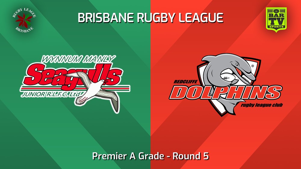 240504-video-BRL Round 5 - Premier A Grade - Wynnum Manly Seagulls Juniors v Redcliffe Dolphins Slate Image