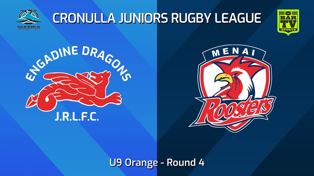 240511-video-Cronulla Juniors Round 4 - U9 Orange - Engadine Dragons v Menai Roosters Slate Image