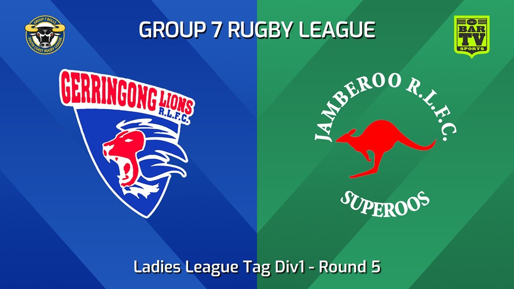 240504-video-South Coast Round 5 - Ladies League Tag Div1 - Gerringong Lions v Jamberoo Superoos Slate Image