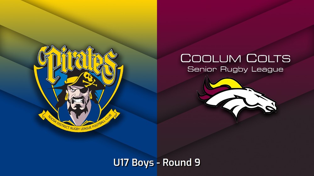 230607-Sunshine Coast Junior Rugby League Round 9 - U17 Boys - Noosa Pirates v Coolum Colts Slate Image