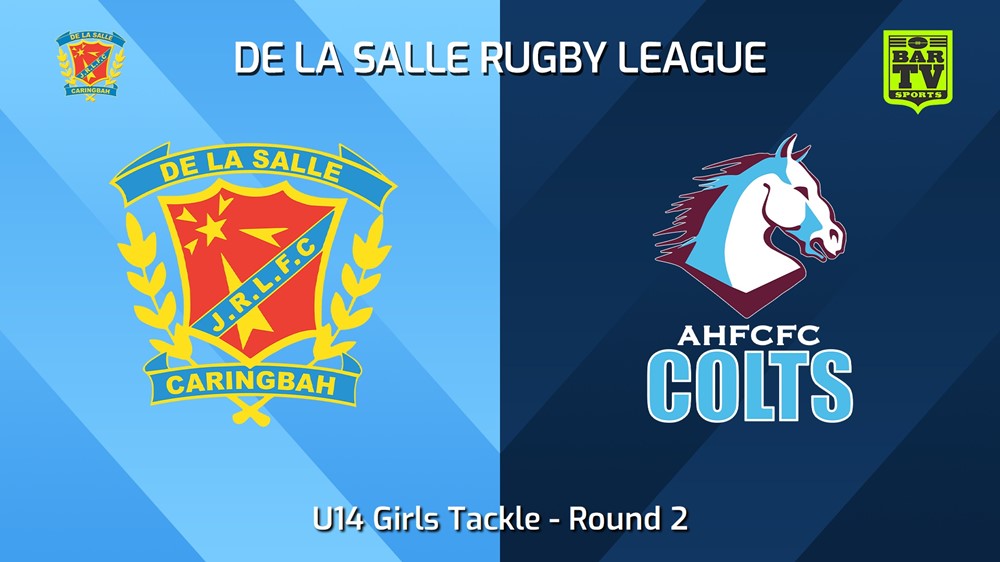 240427-video-De La Salle Round 2 - U14 Girls Tackle - De La Salle v Aquinas Colts Minigame Slate Image