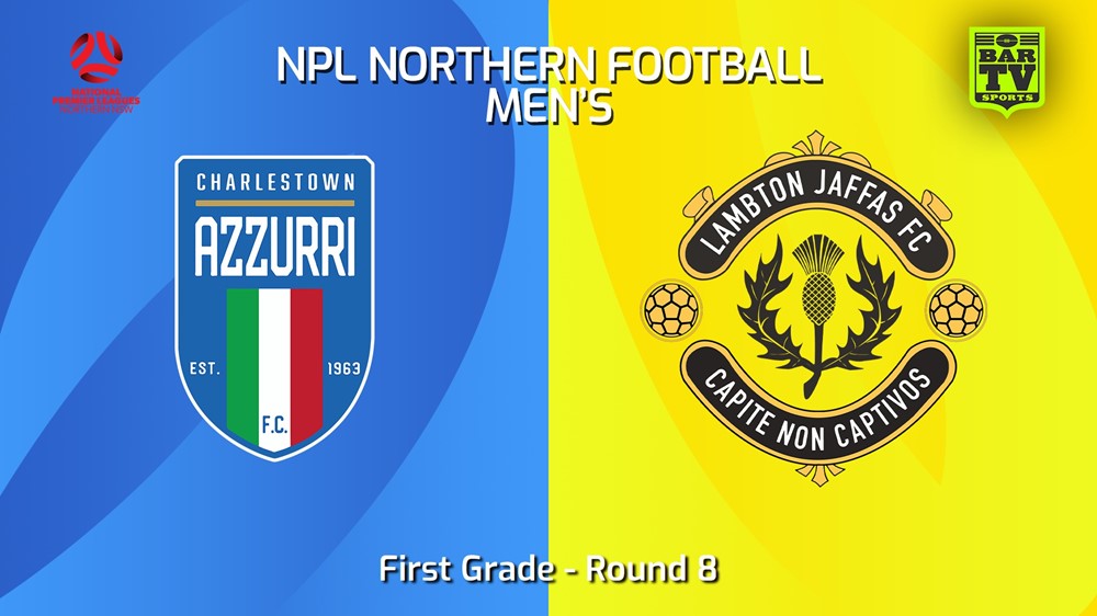 240421-video-NNSW NPLM Round 8 - Charlestown Azzurri FC v Lambton Jaffas FC Slate Image