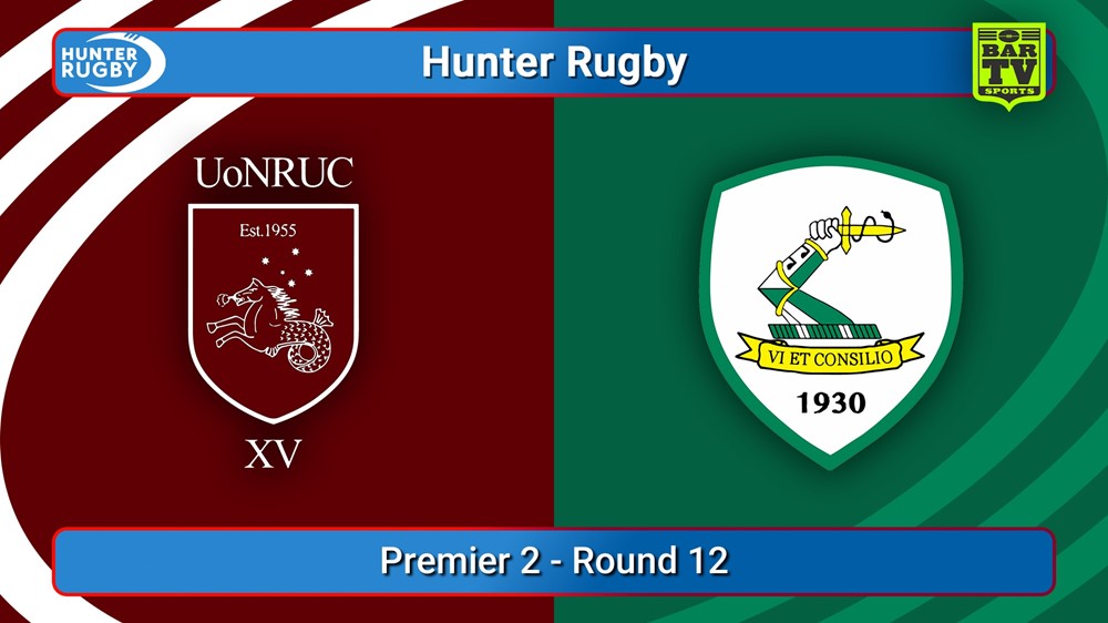 250726-video-Hunter Rugby Round 12 - Premier 2 - University Of Newcastle v Merewether Carlton Slate Image