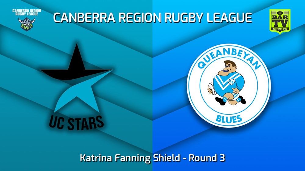 220716-Canberra Round 3 - Katrina Fanning Shield - UC Stars v Queanbeyan Blues Slate Image