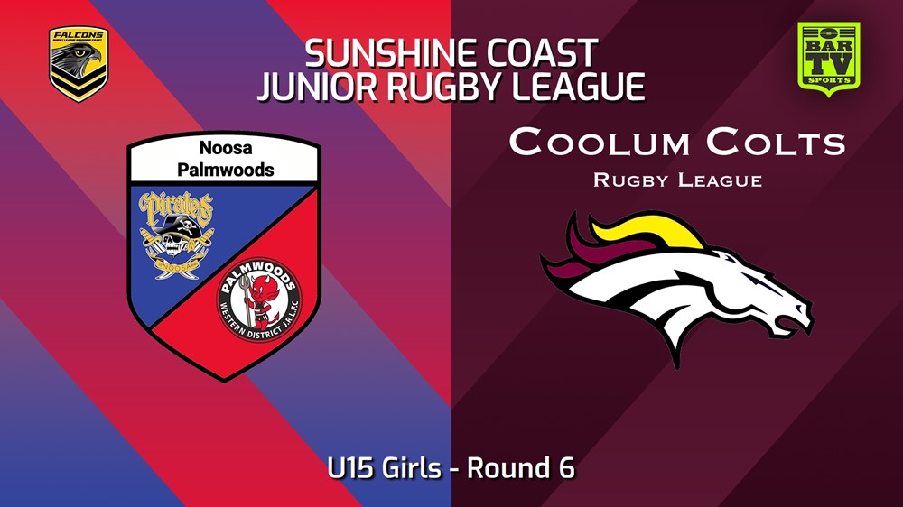 240503-video-Sunshine Coast Junior Rugby League Round 6 - U15 Girls - Noosa/Palmwoods JRL v Coolum Colts JRL Minigame Slate Image