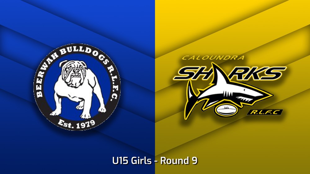 230609-Sunshine Coast Junior Rugby League Round 9 - U15 Girls - Beerwah Bulldogs v Caloundra Sharks Slate Image