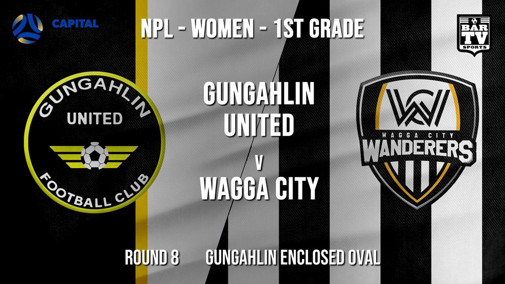 NPLW - Capital Round 8 - Gungahlin United FC (women) v Wagga City Wanderers FC (women) Slate Image