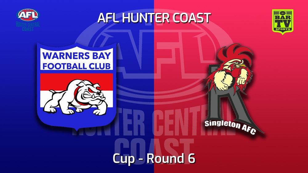 220521-AFL Hunter Central Coast Round 6 - Cup - Warners Bay Bulldogs v Singleton Roosters Slate Image
