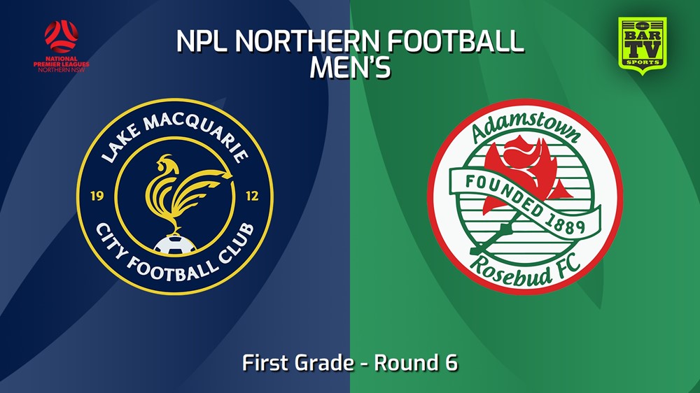 240501-video-NNSW NPLM Round 6 - Lake Macquarie City FC v Adamstown Rosebud FC Slate Image