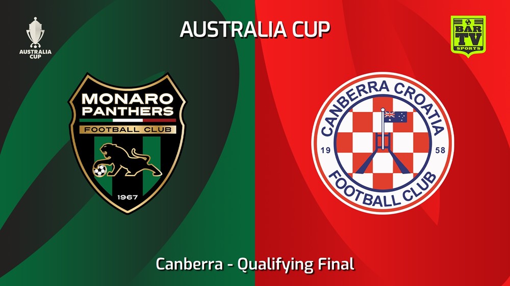 240501-video-Australia Cup Qualifying Canberra Qualifying Final - Monaro Panthers v Canberra Croatia FC Slate Image