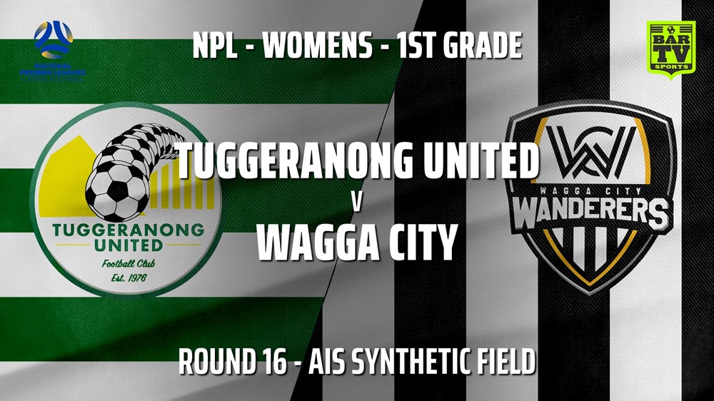 210801-Capital Womens Round 16 - Tuggeranong United FC (women) v Wagga City Wanderers FC (women) Slate Image