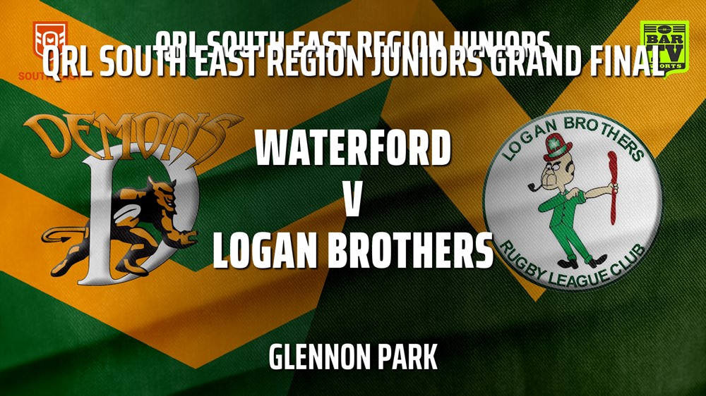 210828-QRL South East Region Juniors Grand Final - 16 Girls - Waterford Demons Juniors v Logan Brothers Juniors Slate Image