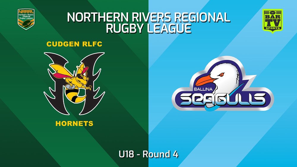 240428-video-Northern Rivers Round 4 - U18 - Cudgen Hornets v Ballina Seagulls Minigame Slate Image