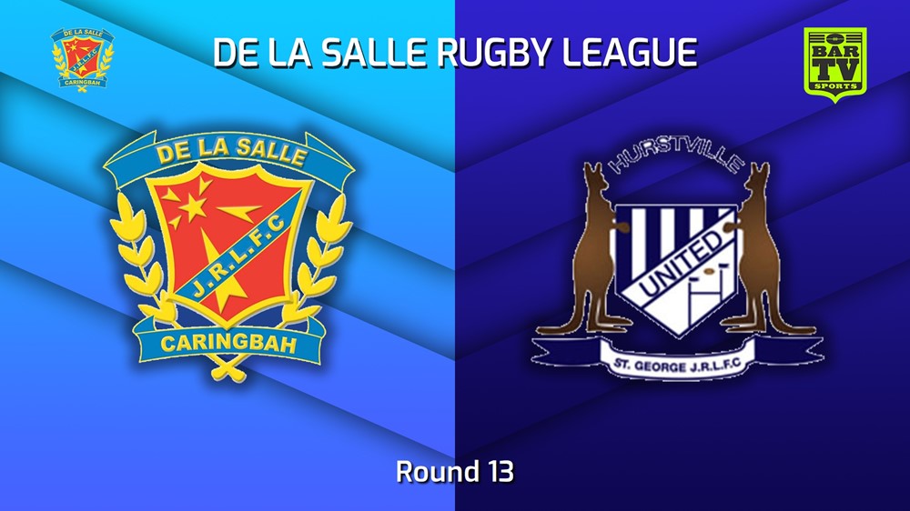 230722-De La Salle Round 13 - U12 Bronze - De La Salle v Hurstville United  Slate Image