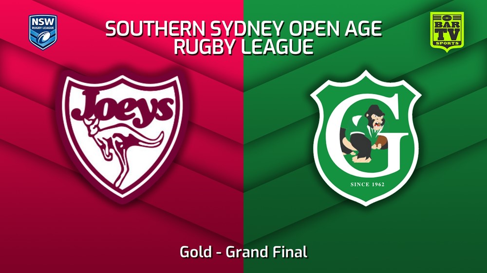 230827-S. Sydney Open Grand Final - Gold - St Josephs v Gymea Gorillas Minigame Slate Image