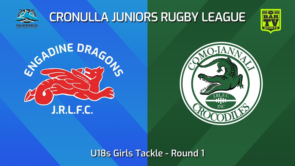 240427-video-Cronulla Juniors Round 1 - U18 Girls Tackle - Engadine Dragons v Como Jannali Crocodiles Minigame Slate Image