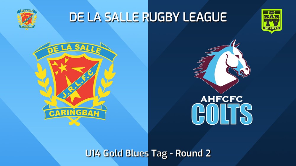 240428-video-De La Salle Round 2 - U14 Gold Blues Tag - De La Salle v Aquinas Colts Minigame Slate Image