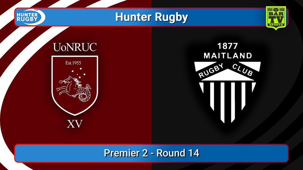 250809-video-Hunter Rugby Round 14 - Premier 2 - University Of Newcastle v Maitland Slate Image