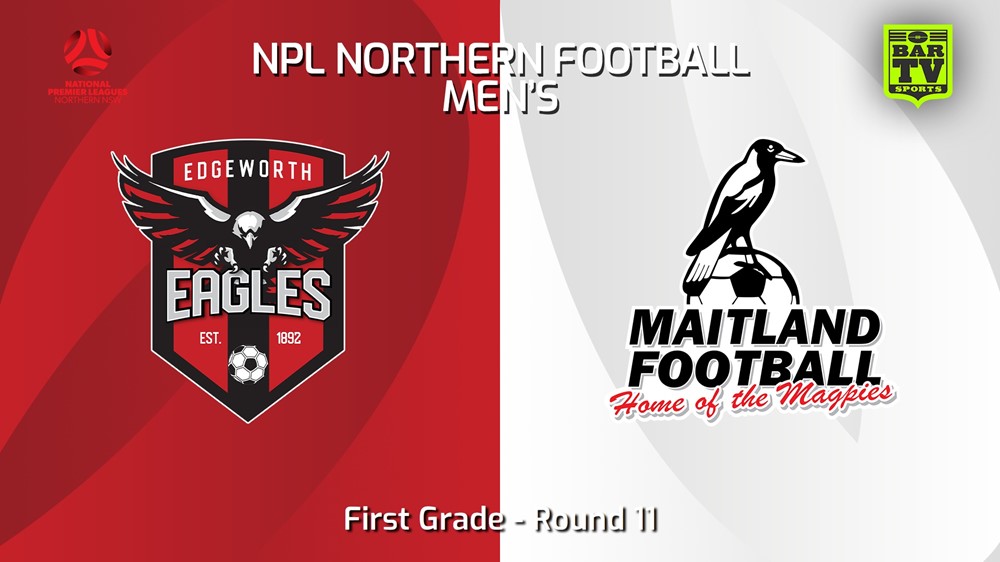 240511-video-NNSW NPLM Round 11 - Edgeworth Eagles FC v Maitland FC Slate Image