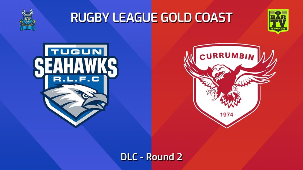 240427-video-Gold Coast Round 2 - DLC - Tugun Seahawks v Currumbin Eagles Minigame Slate Image