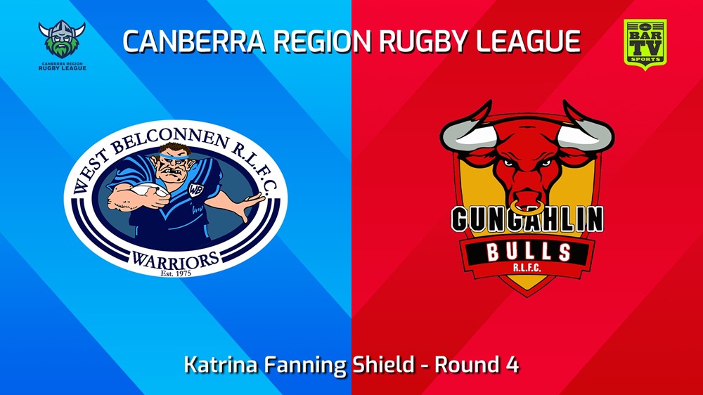 240428-video-Canberra Round 4 - Katrina Fanning Shield - West Belconnen Warriors v Gungahlin Bulls Minigame Slate Image