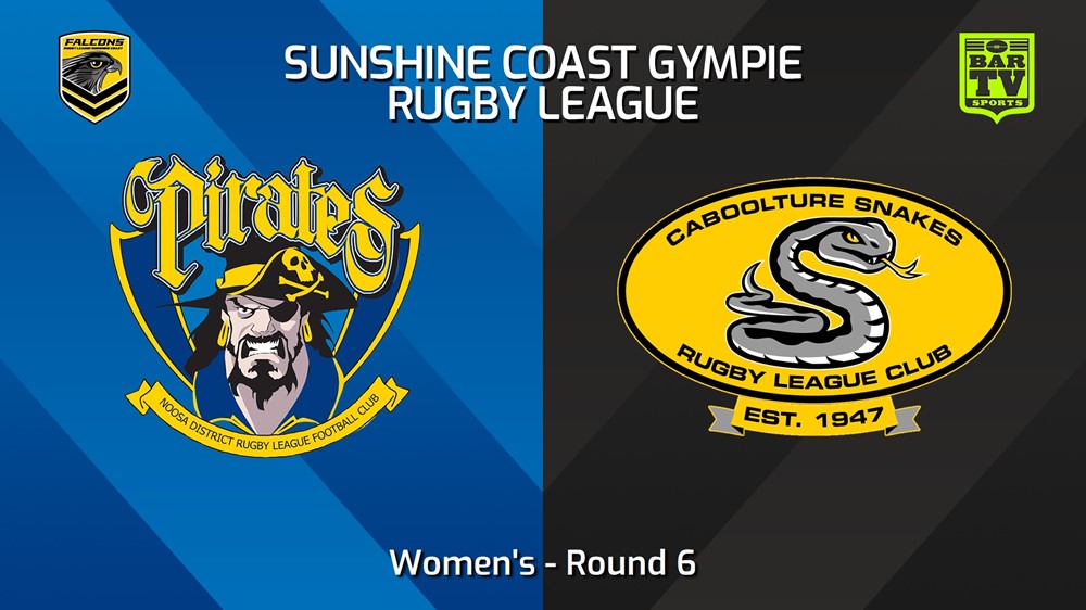 240427-video-Sunshine Coast RL Round 6 - Women's - Noosa Pirates v Caboolture Snakes Slate Image