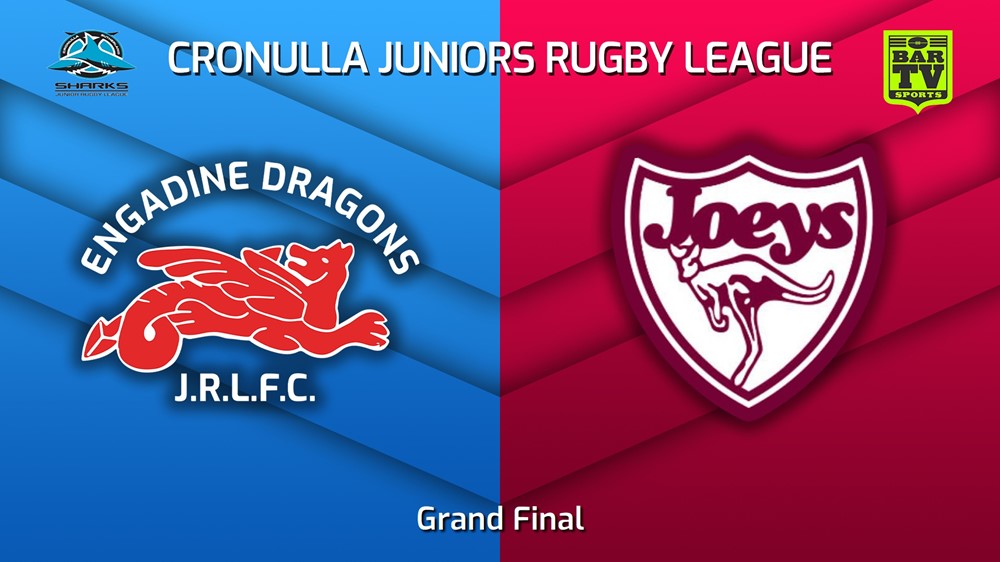 230827-Cronulla Juniors Grand Final - U14 Bronze - Engadine Dragons v St Josephs Slate Image