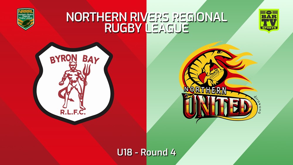 240428-video-Northern Rivers Round 4 - U18 - Byron Bay Red Devils v Northern United Slate Image