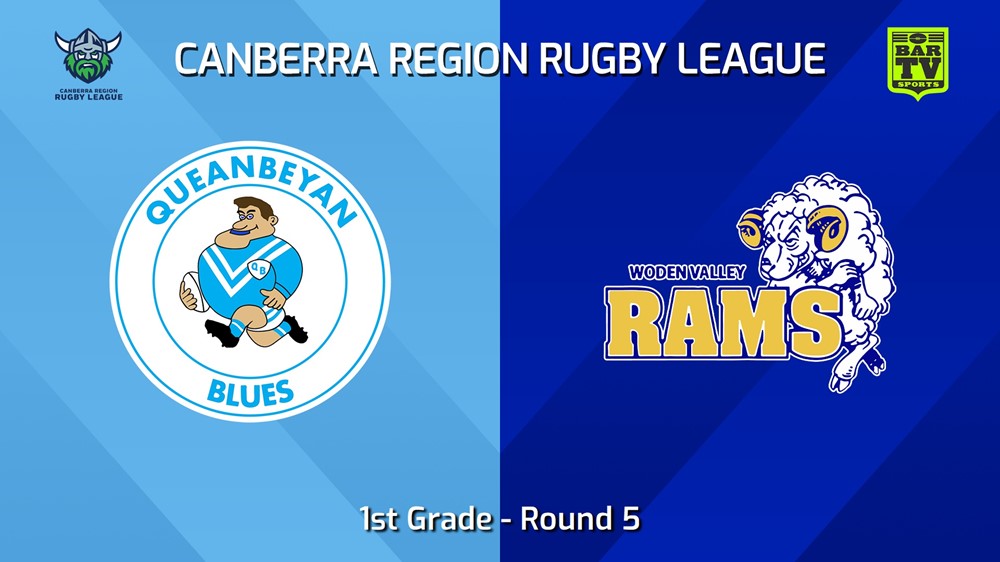 240504-video-Canberra Round 5 - 1st Grade - Queanbeyan Blues v Woden Valley Rams Minigame Slate Image