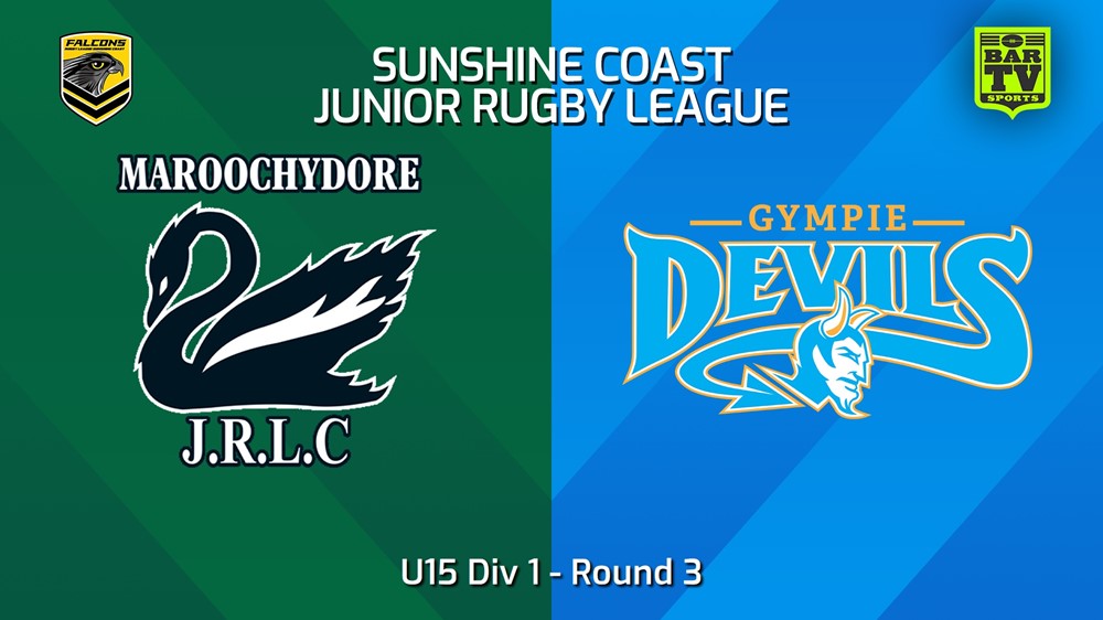 240412-video-Sunshine Coast Junior Rugby League Round 3 - U15 Div 1 - Maroochydore Swans JRL v Gympie Devils JRL Slate Image