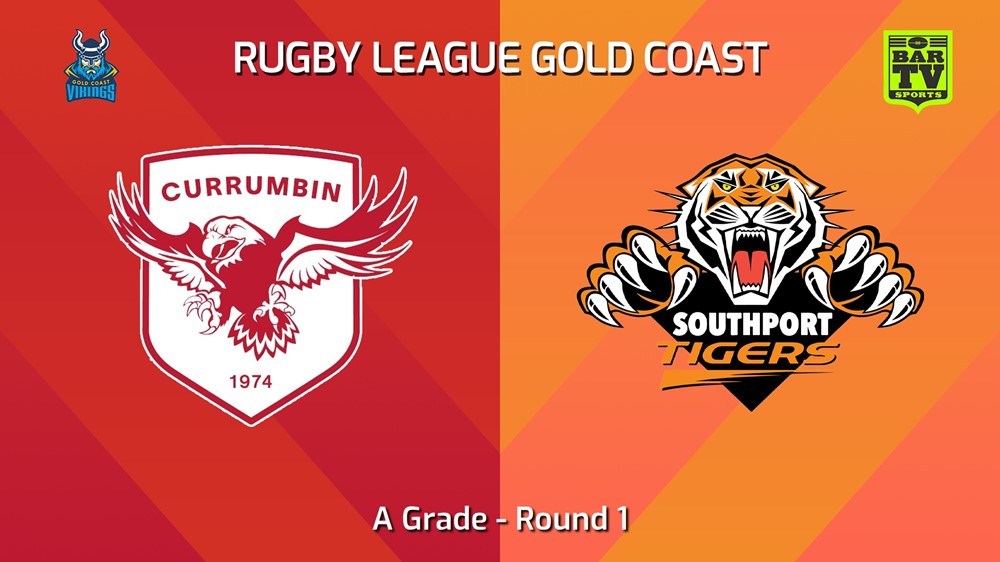 240421-video-Gold Coast Round 1 - A Grade - Currumbin Eagles v Southport Tigers Slate Image
