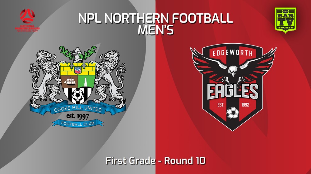 240504-video-NNSW NPLM Round 10 - Cooks Hill United FC v Edgeworth Eagles FC Slate Image