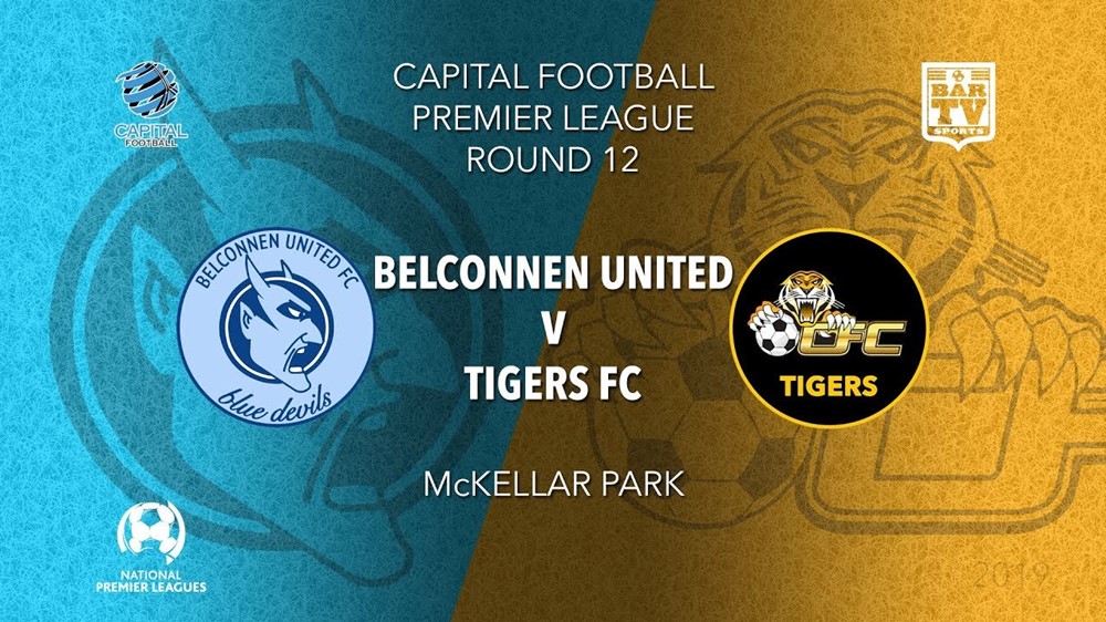 NPL Youth - Capital Round 12 - Belconnen United FC U20 v Tigers FC U20 Slate Image