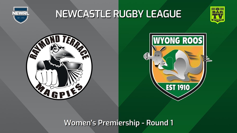 240504-video-Newcastle RL Round 1 - Women's Premiership - Raymond Terrace Magpies v Wyong Roos Minigame Slate Image