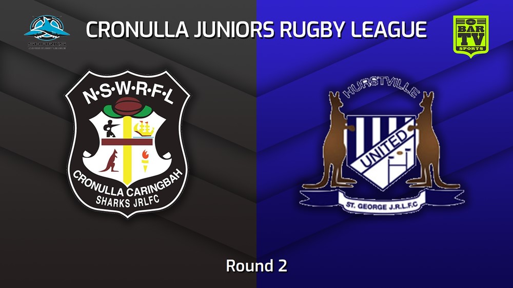 230423-Cronulla Juniors Round 2 - U18 - Cronulla Caringbah v Hurstville United  Slate Image