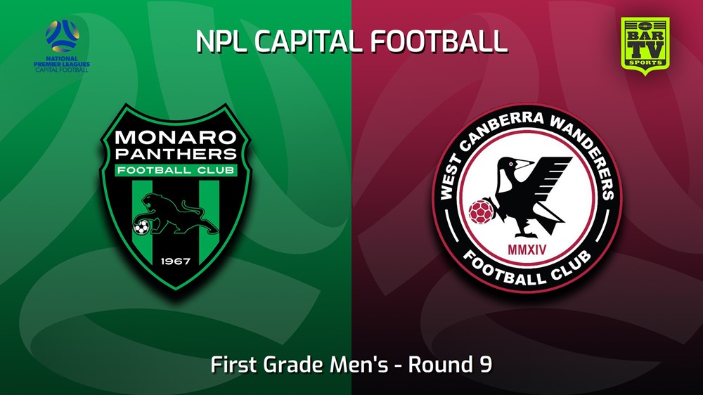 230610-Capital NPL Round 9 - Monaro Panthers v West Canberra Wanderers Slate Image