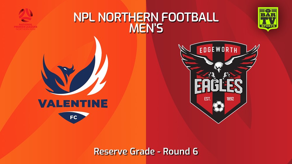 240501-video-NNSW NPLM Res Round 6 - Valentine Phoenix FC Res v Edgeworth Eagles Res Slate Image