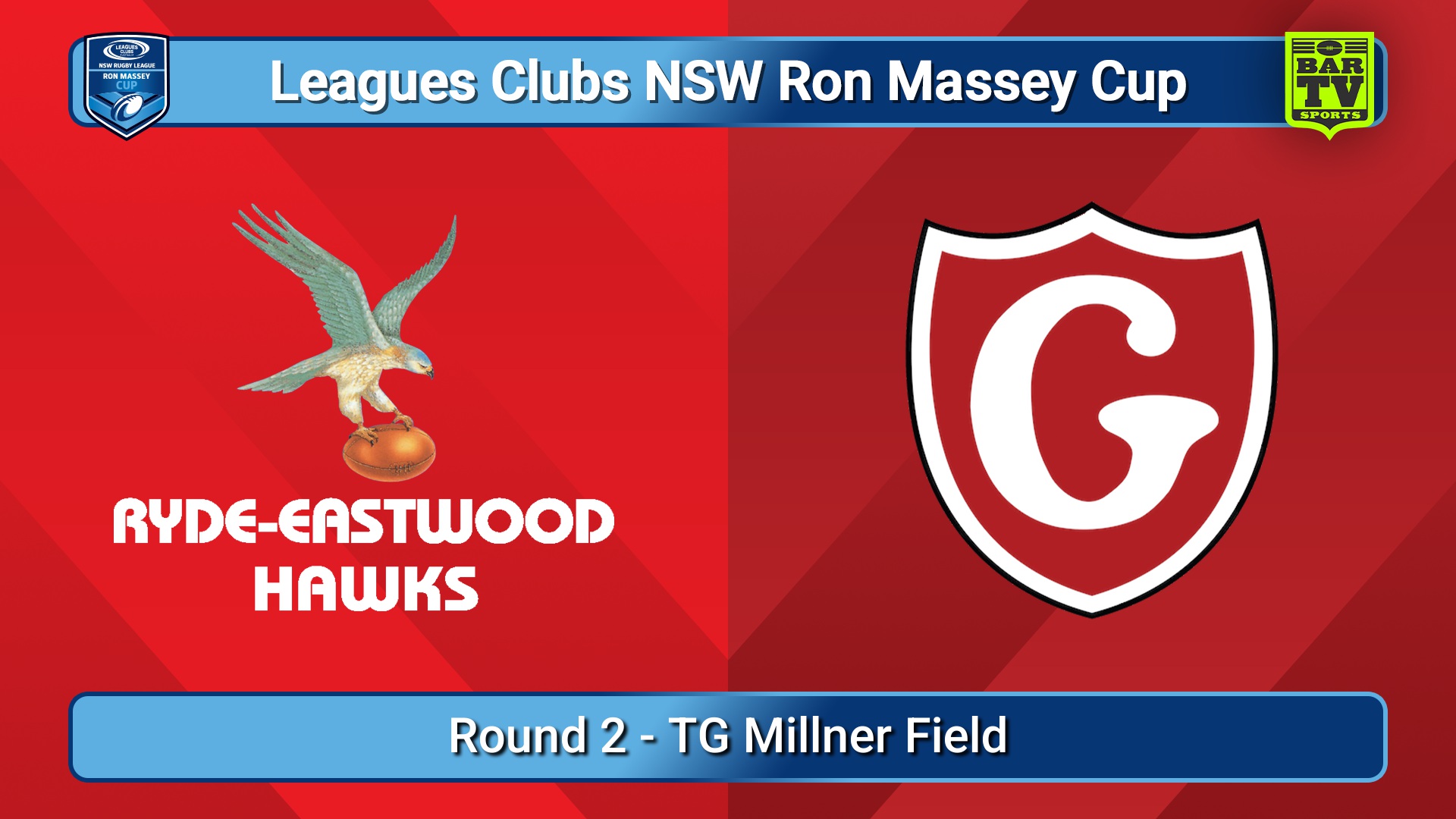 250322-video-Ron Massey Cup Round 2 -  Hawks v Glebe Dirty Reds Slate Image
