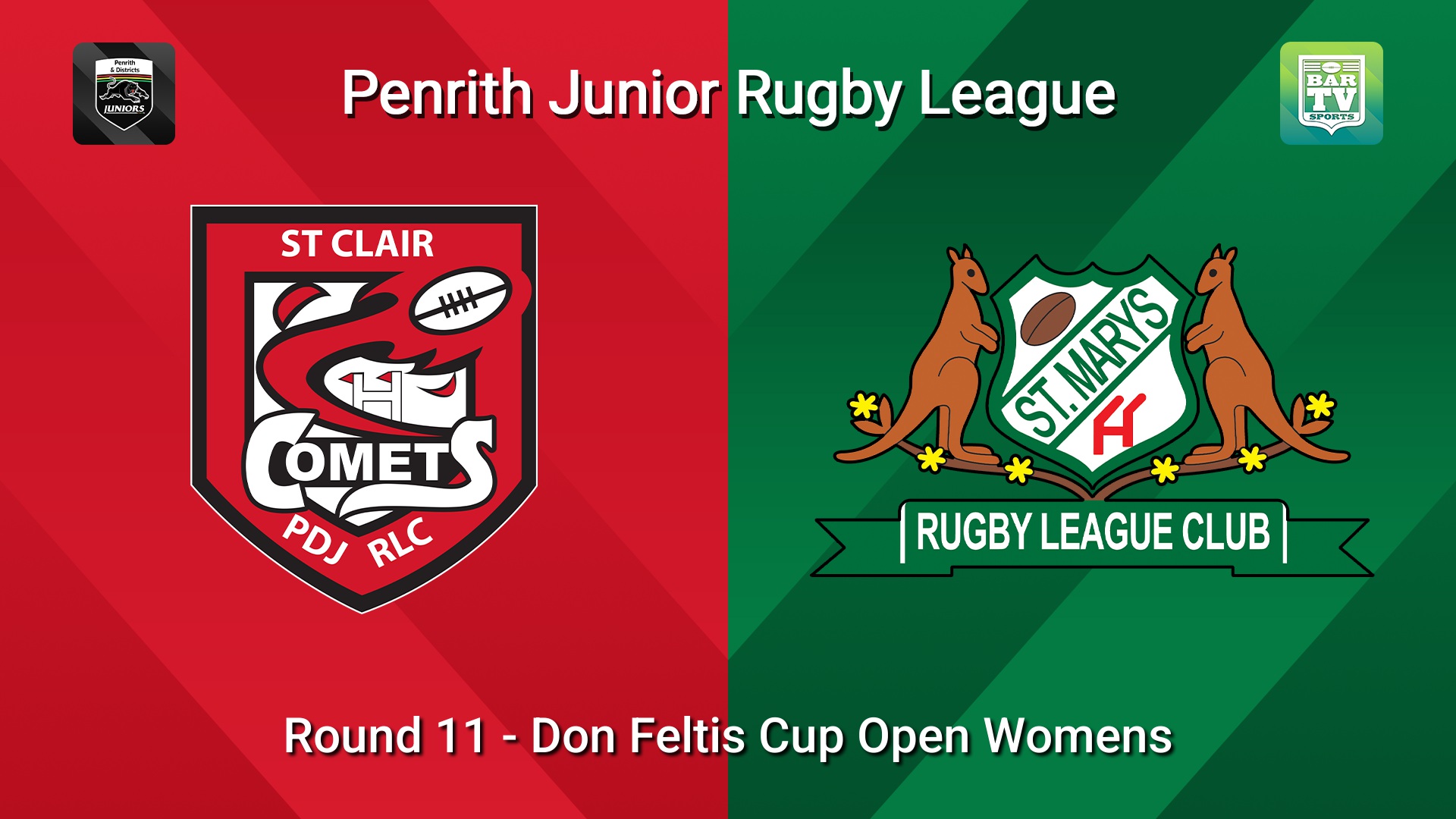 260705-video-Penrith & District Junior Rugby League Round 11 - Don Feltis Cup Open Womens - St Clair v St Marys Slate Image