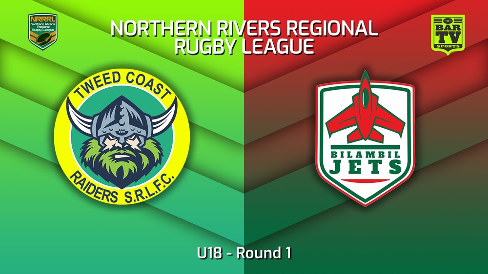 230415-Northern Rivers Round 1 - U18 - Tweed Coast Raiders v Bilambil Jets Slate Image