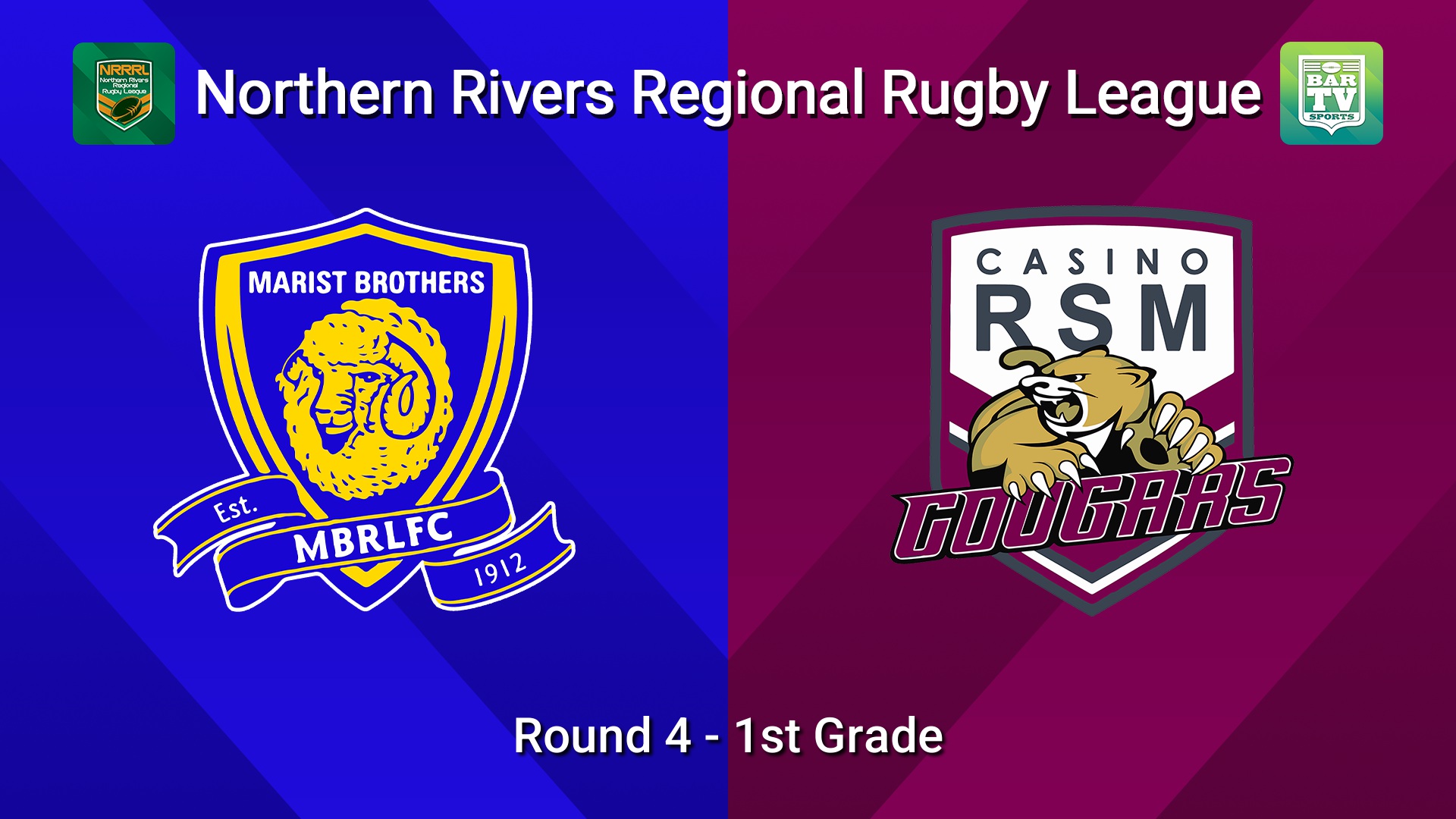 260503-video-Northern Rivers Round 4 - 1st Grade - Lismore Marist Brothers v Casino RSM Cougars Slate Image