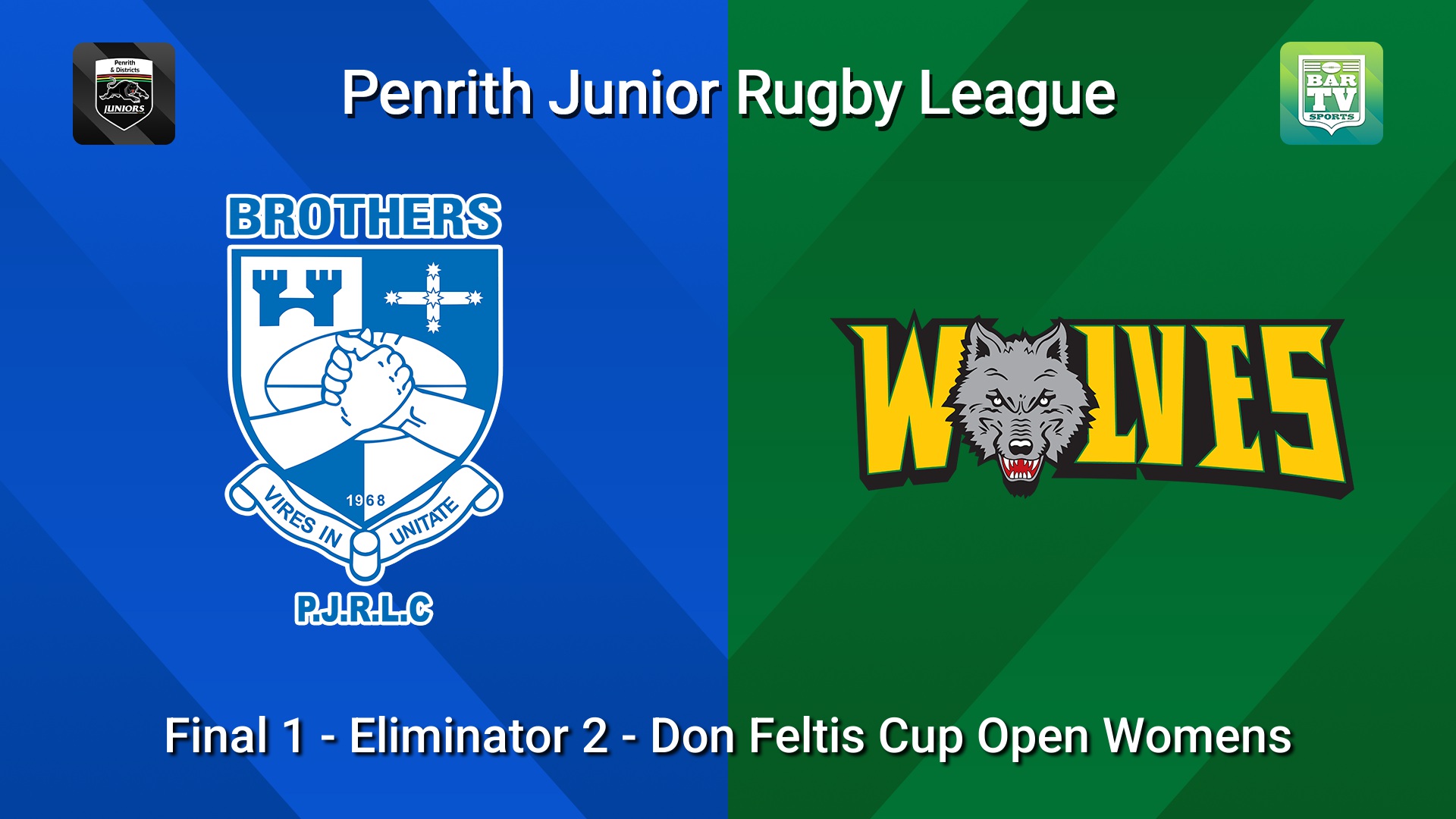 260809-video-Penrith & District Junior Rugby League Final 1 - Eliminator 2 - Don Feltis Cup Open Womens - Brothers v Windsor Wolves (1) Slate Image