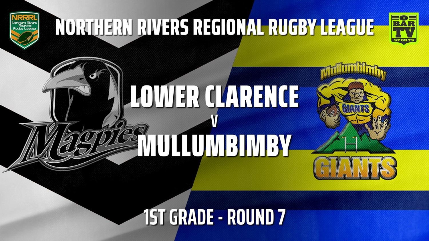 210620-Northern Rivers Round 7 - 1st Grade - Lower Clarence Magpies v Mullumbimby Giants Slate Image