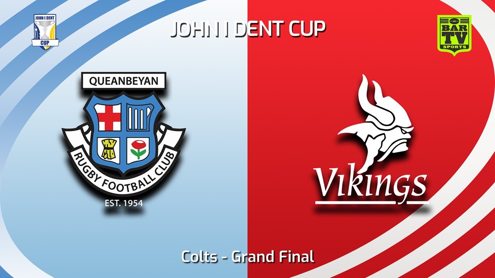 230823-John I Dent (ACT) Grand Final - Colts - Queanbeyan Whites v Tuggeranong Vikings Slate Image