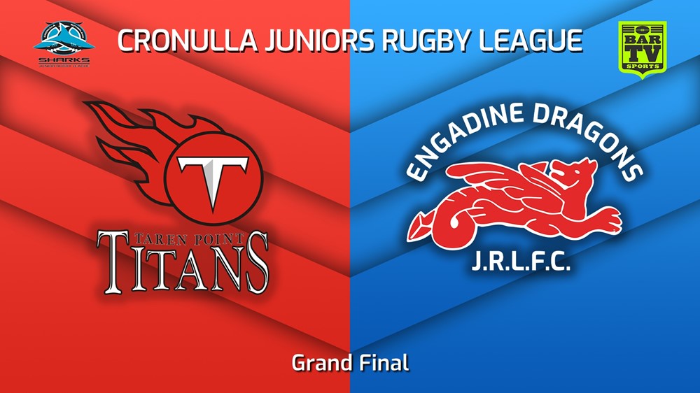 230827-Cronulla Juniors Grand Final - U17 Silver - Taren Point Titans v Engadine Dragons Slate Image